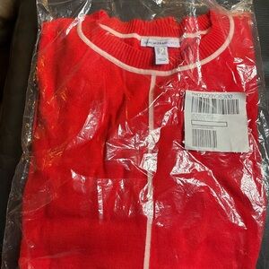 Isaac Mizrahi Drop Shoulder Pullover